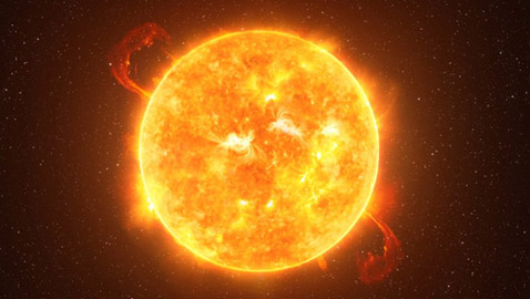 تتكون من الغاز وليست صلبة كالكواكب.. هل تدور الشمس حول نفسها؟