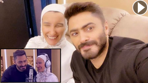 تامر حسني يحقق حلم فتاة كفيفة بالغناء معه: أوامر يا فندم!