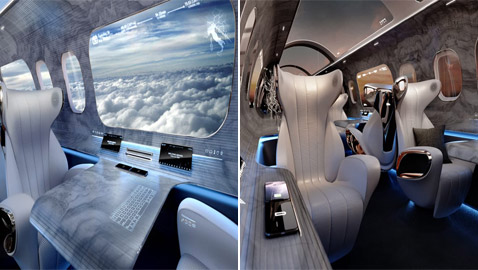 تصميم طائرة بلا نوافذ.. كيف سيغيّر من مستقبل السفر الجوي؟ صور