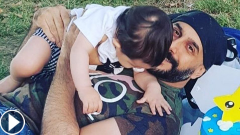 فيديو وصور: قصي خولي لابنه العميد فارس: 