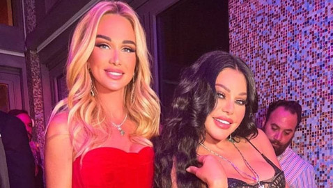 صور ملكة جمال روسيا مع هيفاء وهبي في دبي.. أيهما أجمل؟