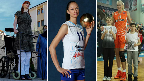 بالصور: تعرفوا إلى أطول النساء في العالم