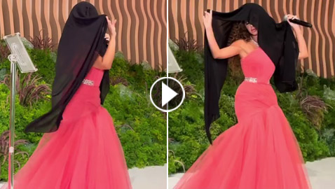 فيديو ميريام فارس تؤدي رقصة السامرية وتثير السخرية والجدل 