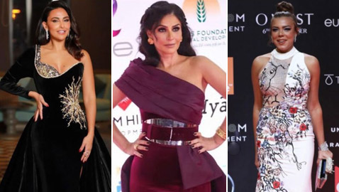 صور تفضح فنانات الجونة اللاتي ارتدين فساتين مسروقة: بشرى، ميس حمدان وناهد السباعي!