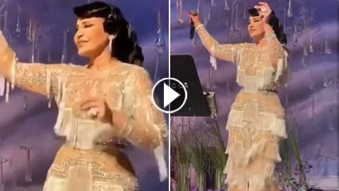 فيديو رقص أحلام بحفل زفاف في السعودية.. كيف علق متابعيها؟