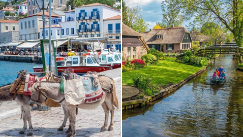 بالصور: تعرفوا إلى 8 أماكن حول العالم خالية من السيارات تماما