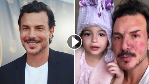 ابنة باسل خياط تخطف الأنظار بفيديو طريف: وهذا ما فعلته بوجه والدها