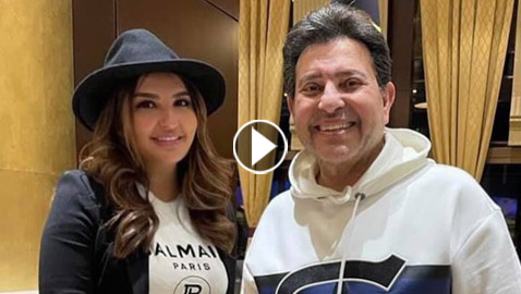 فيديو وصور: الصدفة تجمع شذى حسون وهاني شاكر في العراق