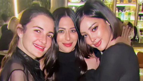 بسمة بوسيل مع شام الذهبي: 