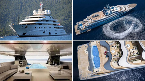 تضم ساونا، ملاعب غولف وسينمات.. إليكم أكبر 10 يخوت فاخرة في العالم