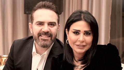 بالصور.. زوجة وائل جسار تخطف الأنظار بتغزله بها