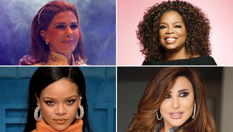 لا للعنف ضد المرأة: 12 نجمة تعرضت للعنف: أوبرا، ماجدة الرومي ريهانا وعلا غانم