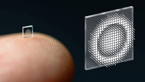 الكشف عن كاميرا بحجم 