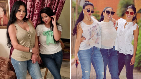 صور شقيقات هيفاء وهبي الجميلات الثلاثة.. من الأخت التي تبرأت منها؟