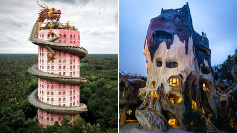 صور أغرب المباني حول العالم: هل شاهدتم المنزل المجنون من قبل؟