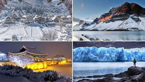 بالصور: تعرفوا إلى أماكن فريدة حول العالم تحلو زيارتها في فصل الشتاء
