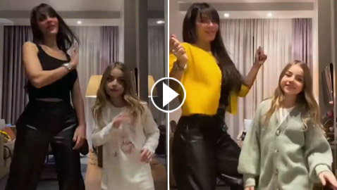 فيديو: نادين نسيب نجيم في وصلة رقص مع ابنتها..