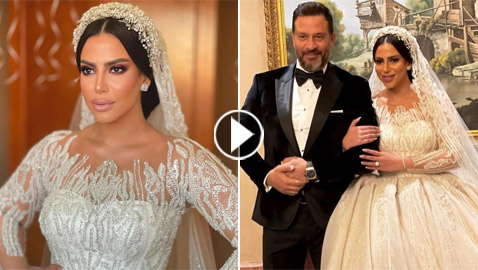 فيديو: مشاجرة ابنة ماجد المصري وعريسها، لماذا طردا بعض الحاضرين في حفل الزفاف؟