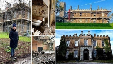 تعتقد بأن زوجها سيطلب الطلاق فيفاجئها بشراء قلعة هدية