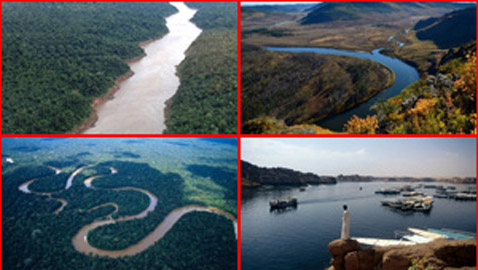 هذه اطول 10 انهار في العالم يتقدمها الامازون والنيل.. صور