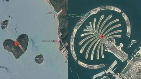 أغرب المناظر التي رُصِدتْ بواسطة جوجل إيرث