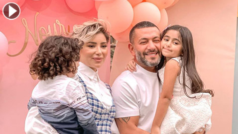صور وفيديو: ابن زياد برجي يخطف القلوب ببراءته وشعره الطويل والمعلقون: 