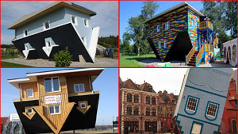 صور لأشهر المنازل المقلوبة في العالم