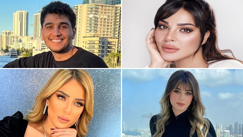 صور نجوم الفن: نادين جميلة، ريم أنيقة، عساف في أمريكا وماريتا في دبي