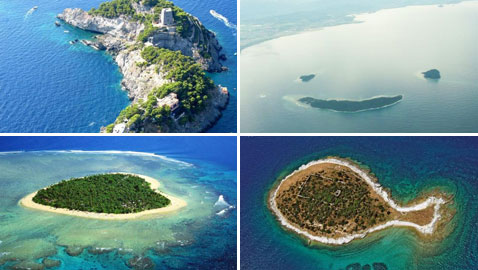 صور غريبة لجزر بأشكال لاتتوقعها تعرفوا عليها