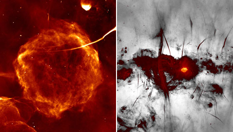 منظر خلاب لمجرة درب التبانة يكشف عن هياكل غامضة في الفضاء! صور