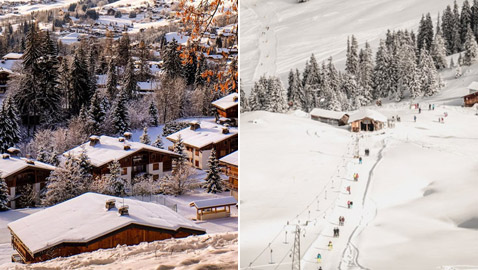بالصور: تعرفوا إلى أفخم منتجعات التزلج في العالم