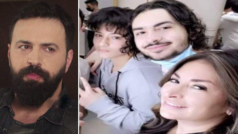 أول ظهور لأبناء ديما بياعة من طليقها تيم حسن.. أصبحا شابين وسيمين!