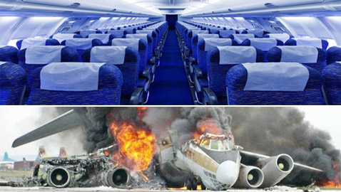 تعرّفوا إلى أكثر الأماكن أمناً في الطائرة عند تحطّمها!