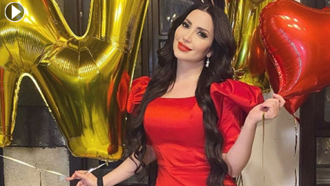 فيديو وصور: نسرين طافش تحتفل بعيد ميلادها الـ40 بالرقص بحماس على أنغام “العراضة الشامية”