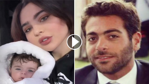 بعد أن اتهمته باغتصابها.. اللبنانية قمر تعلن أن مهدي غندور هو والد طفلتها لونا!