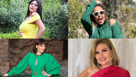ما علاقة الوان ازياء الفنانات بمشاعرهن؟