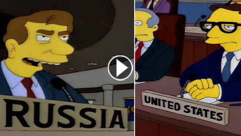 حرب تعيد جدار برلين.. مسلسل سيمبسون تنبأ بعودة الاتحاد السوفييتي!