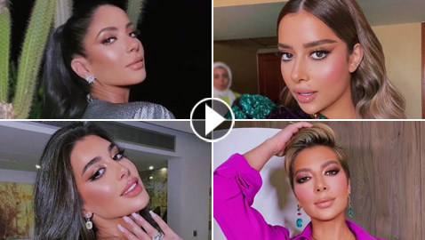 صور: 10 نجمات بنفس المكياج بينهن منى زكي، بلقيس، نور، أصالة وياسمين