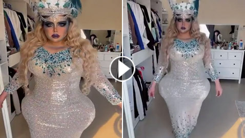 فيديو: السورية مروة راتب تتباهى بجمالها وأردافها الضخمة والجمهور: 