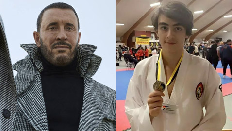أول ظهور لحفيد شقيقة كاظم الساهر.. شاب وسيم أشعل منصات التواصل بجماله