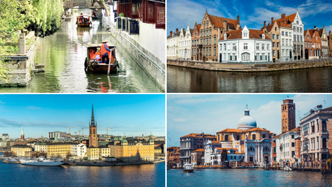 بالصور: تعرفوا إلى أشهر القنوات المائية حول العالم