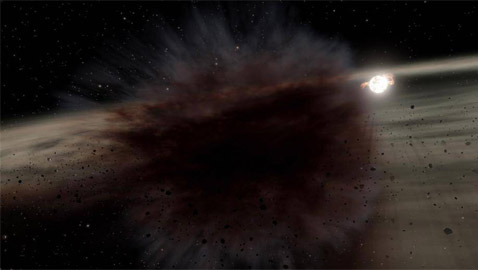 ناسا: رصد ظاهرة فلكية مميزة.. تصادم سماوي يشكل 