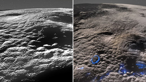 قمم كوكب بلوتو عبارة عن براكين جليدية.. أثارت دهشة العلماء لسنوات!