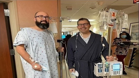 نداء عبر الإنترنت ينقذ حياة رجل مصاب بمرض قاتل