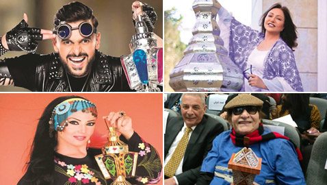 بالصور: فانوس رمضان في حياة نجوم الفن..