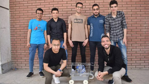 باعتراف عالمي.. طلبة مصريون يصنعون روبوتا يعمل بالمياه