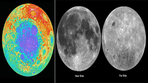 علماء يحلون أخيرا لغز الاختلاف الغامض في وجهي القمر القريب والبعيد