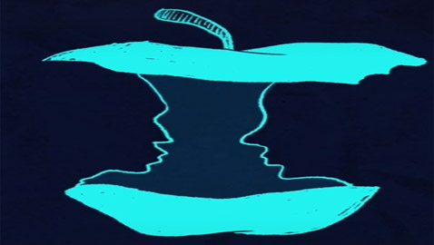 ماذا ترى في الصورة؟.. تفاحة تبين مدى رضاك عن حياتك!