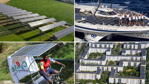 صور: تعرفوا إلى الأماكن الأكثر غرابة لنصب ألواح الطاقة الشمسية