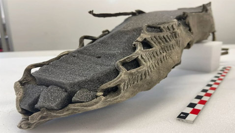 العثور على صندل في جليد النرويج عمره 1700 عام! صور